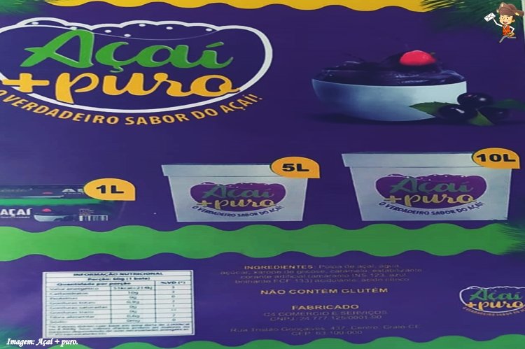 AÇAÍ + PURO É A NOVA OPÇÃO DOS CARIRIENSES