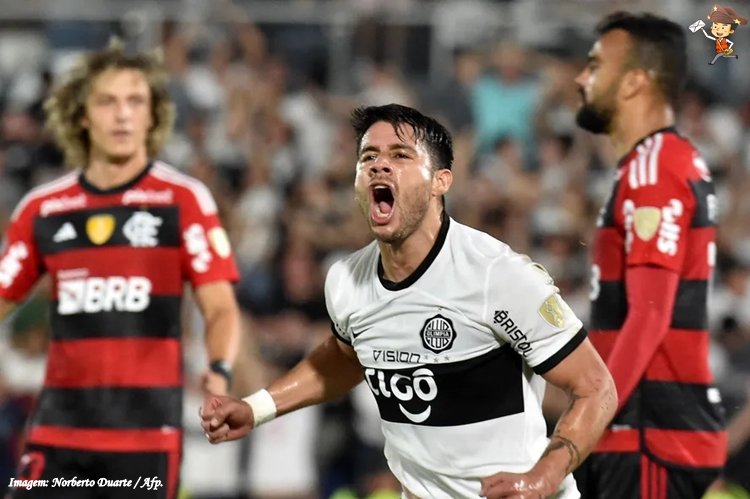 Olímpia derrota o flamengo por 3 x 1 de virada eliminando o mengão da Libertadores