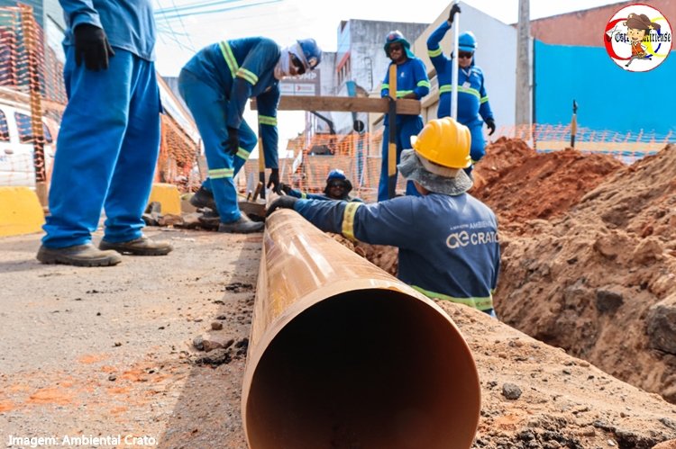 Crato já conta com 624 estabelecimentos comerciais ligados à rede de esgotamento sanitário